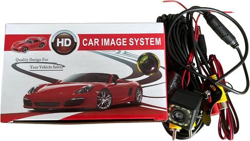 كاميرا احتياطية للسيارة ذات رؤية ليلية عالية الدقة 12 LED، كاميرا الرؤية الخلفية وكاميرا عكسية مقاومة للماء للغاية بزاوية رؤية واسعة 140 درجة مع دعامات تثبيت متعددة للسيارات العالمية وسيارات الدفع الرباعي والشاحنات in Kuwait