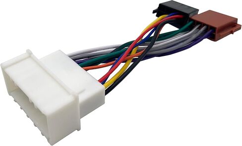 Thewinio راديو ستيريو الأسلاك تسخير لهوندا 1993-2013، سوزوكي 1998-2016 سيارة مشغل أقراص مضغوطة ما بعد البيع ISO القياسية محول قابس موصل استبدال in Kuwait