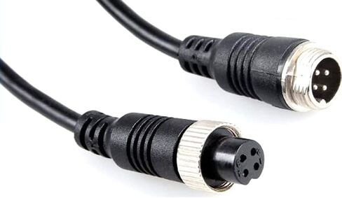 priaolker Car Video 4Pin Aviation Extension Cable for CCTV Rearview Camera Car Truck Trailer Camper Bus Motorhome Vehicle Backup Monitor Waterproof Shockproof System 10FT/3M in Kuwait