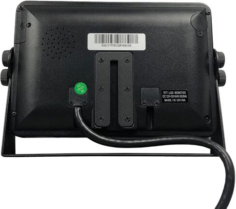 BOYO Vision VTM7012QFHD AHD/CVBS 4-Channel 1080p Full HD Quad-Display Monitor with Built-in DVR (7 Inch) in Kuwait