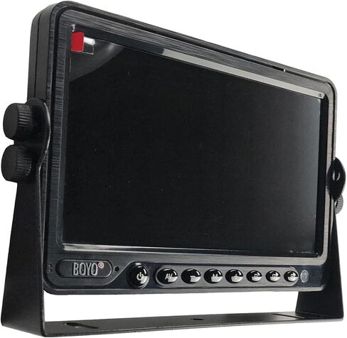 BOYO Vision VTM7012QFHD AHD/CVBS 4-Channel 1080p Full HD Quad-Display Monitor with Built-in DVR (7 Inch) in Kuwait