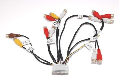 Xtenzi Audio Video Harness RCA Cord Assembly for Pioneer Avic-X920 Avic-Z120BT (CDP1304 CDP1335) in Saudi Arabia