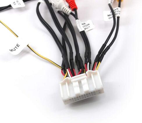 Xtenzi Audio Video Harness RCA Cord Assembly for Pioneer Avic-X920 Avic-Z120BT (CDP1304 CDP1335) in Saudi Arabia