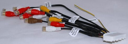 Xtenzi Audio Video Harness RCA Cord Assembly for Pioneer Avic-X920 Avic-Z120BT (CDP1304 CDP1335) in Saudi Arabia