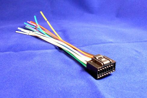 16 Pin Auto Stereo Wiring Harness Plug Connector for KENWOOD KDC-252U / KDC-255U CD Receiver in Saudi Arabia