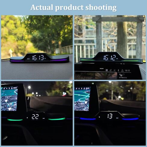 AWOLIMEI Digital Speedometer for Car g15 ，Heads Up Display for Cars with Overspeed Alarm, Fatigue Driving Alarm，USB Plug and Play，Suitable for All Car (G15) in Saudi Arabia