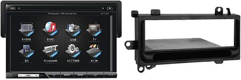 Power Acoustik PD-710B Single-DIN Multimedia Source with Detachable 7-Inch Oversize LCD Touchscreen including Bluetooth 2.0 in Saudi Arabia