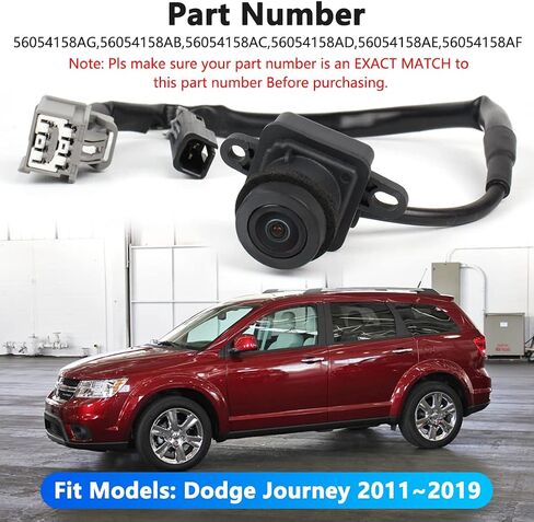 BONSBOR Rear View Backup Camera Park Assist Camera Compatible with 16-17 Honda Accord 2.4 3.5 39530-T2A-A31 in Saudi Arabia