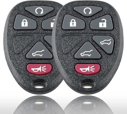 Car Key Fob Keyless Entry Remote 6 Button Compatible with Chevy Tahoe Suburban | GMC Yukon Yukon XL1500 2500 | Cadillac Escalade Key Replacement OUC60221 OUC60270 in Kuwait