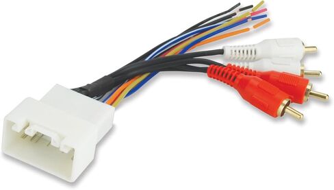 Scosche TA03HB 1999-04 Select Toyota Premium Sound Harness; Non-JBL, WHITE, XL in Saudi Arabia