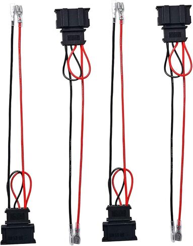 4 Pack Car Speaker Wiring Harness Wire Cable for Volkswagen Atlas VW Jetta Passat Seat Golf Polo Beetle Scirocco Speakers Harness Adapter Connector Adaptor Plug in Kuwait