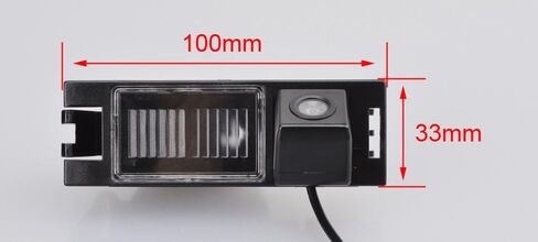 Navinio HD CCD Chip Car Rear View Camera Back up Reverse License Plate Light Parking Camera for Hyundai Tucson/IX 35/Tucson/Tucson IX35/Tucson IX/TL MK3 2004-2017 in Saudi Arabia