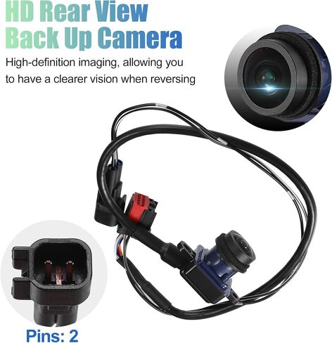 uxcell Car Rear View Back Up Camera Park Assist Reverse Camera for Chrysler Town & Country 2012-2016 for Dodge Grand Caravan 2012-2020 in Saudi Arabia