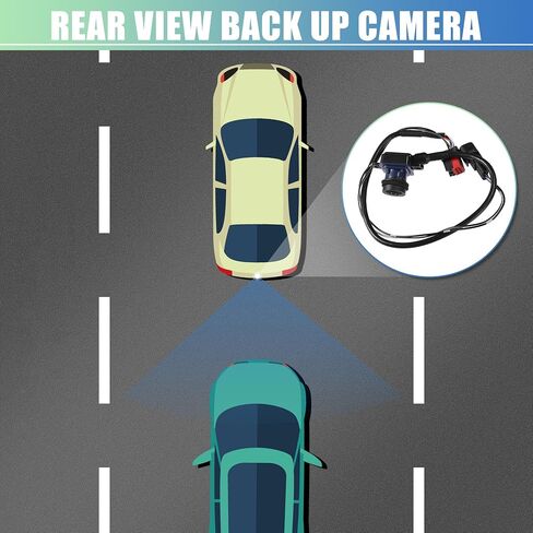 uxcell Car Rear View Back Up Camera Park Assist Reverse Camera for Chrysler Town & Country 2012-2016 for Dodge Grand Caravan 2012-2020 in Saudi Arabia