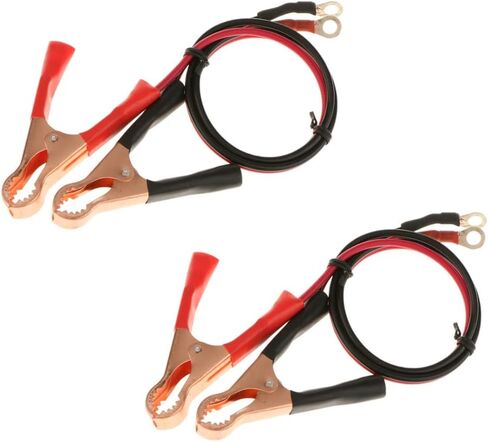 فانكي مشابك بطارية 50 امبير مجموعة كيبل مشبك تمساح للسيارة عاكس عالي الطاقة من قطعتين in Kuwait