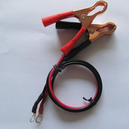 فانكي مشابك بطارية 50 امبير مجموعة كيبل مشبك تمساح للسيارة عاكس عالي الطاقة من قطعتين in Kuwait