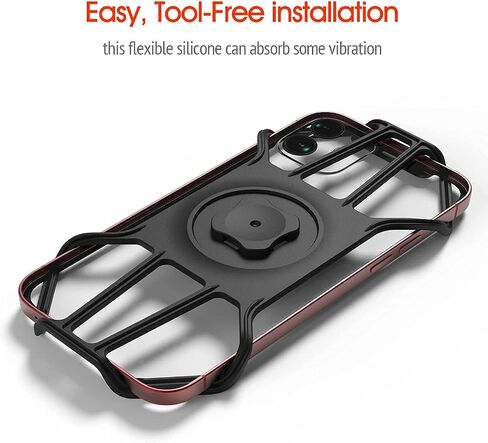 Sincetop Nylon Phone Adhesive Paste Adapter - Quick Install, Secure Connection, Durable Design - Compatible with C-Series【1st or 2nd Generation】 All Mounts in Kuwait