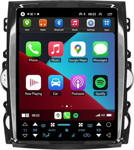 Android 13 لسيارة Chevy Malibu 2013 2014 2015 2016 ترقية راديو محدودة Carplay لاسلكي Android Auto Stereo Bluetooth Navigation مع كاميرا AHD مجانية in Kuwait
