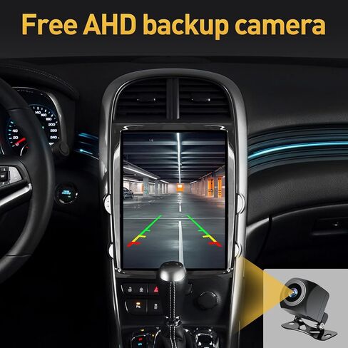 Android 13 لسيارة Chevy Malibu 2013 2014 2015 2016 ترقية راديو محدودة Carplay لاسلكي Android Auto Stereo Bluetooth Navigation مع كاميرا AHD مجانية in Kuwait