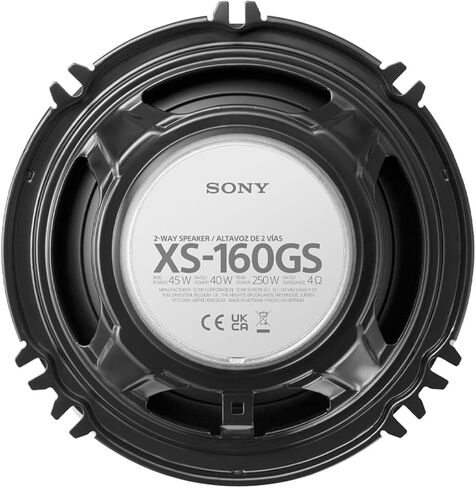 Sony Mobile XS-160GS 6.5" 2-Way Coaxial Speaker - Each in Saudi Arabia