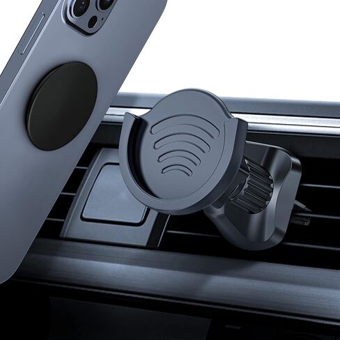 بوب تيك حامل هاتف بفتحة تهوية لمقابض المقبس، [مشبك مطور] حامل هاتف عالمي للسيارة لقبضة قابلة للتبديل والطي مع دوران 360 درجة قابل للتعديل متوافق مع ايفون وسامسونج جالكسي in Kuwait