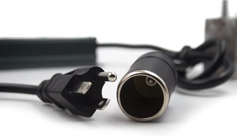 محول تيار متردد إلى تيار مستمر 120 وات 12 فولت 10 أمبير مع مقبس ولاعة سجائر السيارة IP67 المقاوم للماء، 85 ~ 265 فولت تيار متردد إلى تيار مستمر 12 فولت 10 أمبير محول إمداد الطاقة للنافخ، ثلاجة السيارة، مكنسة كهربائية للسيارة in Kuwait