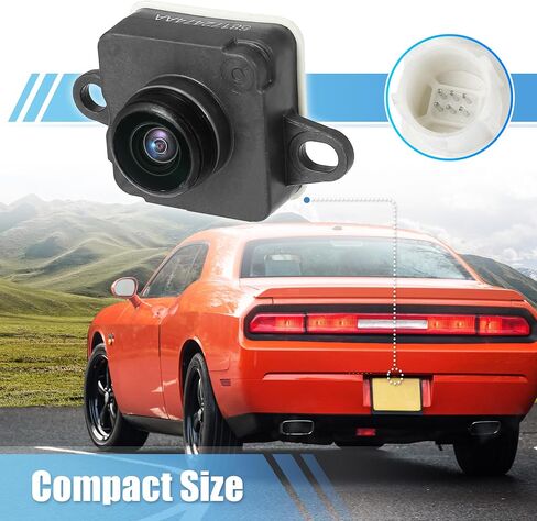 X AUTOHAUX 68172474AA for Dodge Challenger 2015-2018 Car Rear View Reverse Backup Parking Camera Wide View Angel Reverse Camera in Saudi Arabia