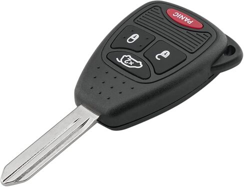 Key Fob Remote Replacement Fits for Chrysler 300 2005-2007 Sebring 200 Aspen Dodge Charger 2006-2007 Avenger Jeep Commander Grand Cherokee 2005-2007 Liberty 2008-2012 KOBDT04A, OHT692427AA (Pack of 2) in Kuwait