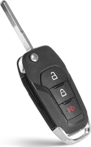 Key Fob Keyless Entry Remote Compatible with Ford F150 | F250| EcoSport| Escape| Explorer| Maverick| Ranger| Bronco 3 Buttons Car Key N5F-A08TAA in Kuwait