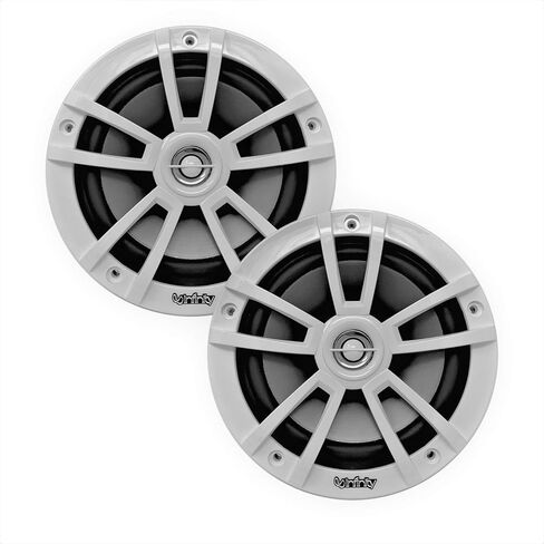 Enrock Marine 2 Pairs (Qty 4) of Infinity 6.5" 225 Watts Peak Power Water-Resistant Coaxial 2-Way Boat Outdoor Powersports Audio Speakers Bundle (Bulk Packaging) Grade Speaker Wire in Saudi Arabia