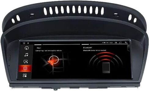مشغل وسائط متعددة للسيارة يعمل بنظام أندرويد 13 لاسلكي لسيارات BMW 5/3 Series E60/E61/E62/E63/E90/E91/E92/E93 CIC (2009-2012) شاشة راديو BT in Kuwait