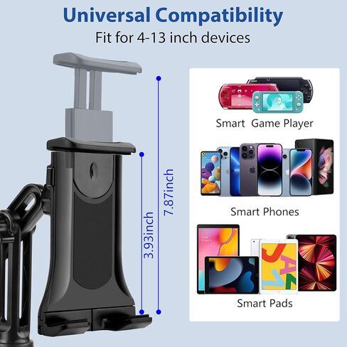 حامل أكواب للهاتف من لوبنورد للهاتف اللوحي والهاتف الذكي، حامل الهاتف في السيارة يثبّت ويجلس مع حامل أرجوحة قابل للتعديل متوافق مع آيفون 12 11 برو ماكس / سامسونج / الكمبيوتر اللوحي/آيباد in Kuwait
