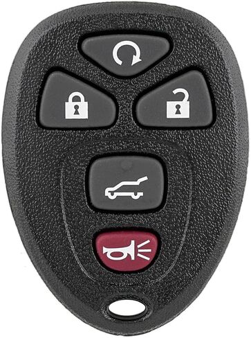 Key Fob Remote Replacement Fits for Chevy Suburban Tahoe Traverse/GMC Acadia Yukon/Cadillac Escalade SRX/Buick Enclave/Saturn Outlook OUC60270, OUC60221 (Pack of 2) in Kuwait
