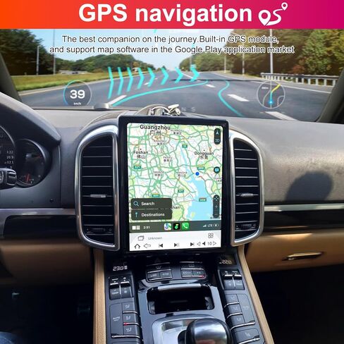 كوالكوم أندرويد 11 ستيريو سيارة لبورشه كايين 2011-2018 10.4 بوصة شاشة نمط تيلسا راديو استبدال رئيس وحدة Carplay أندرويد السيارات الملاحة الوسائط المتعددة اللعب PCM3.1 in Kuwait