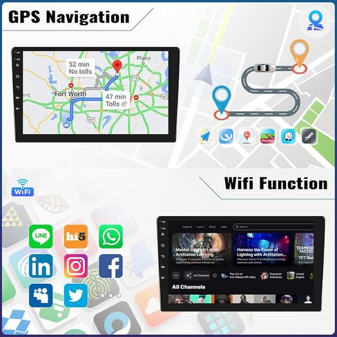 2+32G Android 11 Car Radio for Kia Sportage 2010-2016 with Carplay Android Auto, 9" HD Touchscreen Bluetooth with Navi RDS/FM BT WiFi+Rearview Camera in Saudi Arabia