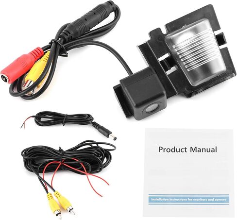 كاميرا رؤية خلفية مقاومة للماء، كاميرا عكسية للسيارة 12 فولت، مساعدة في ركن السيارة، CCD HD مناسبة لسيارة جيب رانجلر 2007 فما فوق in Kuwait