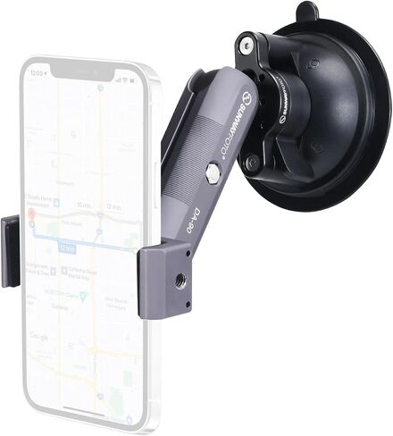 SUNWAYFOTO Universal Cellphone Auto Bracket  Cell Phone Holder Suction Cup Mount for Windshield Car Window SPH-01 in Saudi Arabia