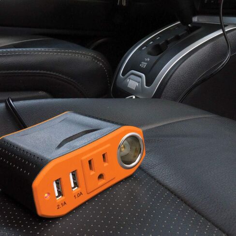 اكستريم - محول 100 بقوة 12 فولت، أسود (API8-1002-BLK) in Kuwait