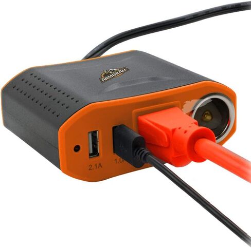 اكستريم - محول 100 بقوة 12 فولت، أسود (API8-1002-BLK) in Kuwait