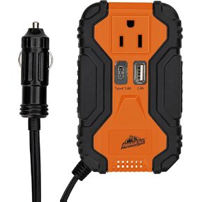 إكسسوارات XTREME DIGITAL LIFESTYLE ACCESSORIES عاكس طاقة ممتاز بقدرة 120 وات مزود بمنفذي USB وUSB-A وUSB-C in Kuwait