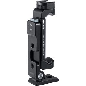 ارناركوك حامل ثلاثي القوائم معدني خفيف الوزن مع حذاء بارد قابل للدوران متوافق مع ايفون 11 و12 و13 برو ماكس وحامل جوال ثلاثي القوائم مع برغي اركا سويس 1/4 انش ومدونات الفيديو in Kuwait