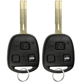 KeylessOption دخول بدون مفتاح عن بعد فوب غير مقطوع مفتاح الإشعال الرئيسي للسيارة ES330 LS430 SC430، HYQ12BBT in Kuwait