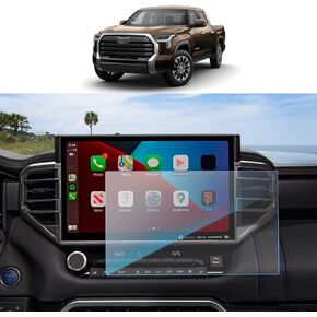 2023 2024 Tundra Accessories Screen Protector for 2022-2024 Toyota Tundra / 2023 2024 Toyota Sequoia 14In Navigation High Clarity Anti-Scratch