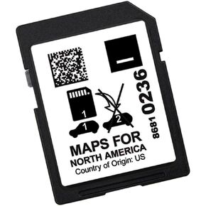 Wzytshun 86810236 2022 أحدث الخرائط والملاحة بطاقة SD أحدث إصدار تحديث الخرائط المتوافق مع GMC Cadillac Buick SilveradoI Camaro 2019 2020 2021 in Kuwait