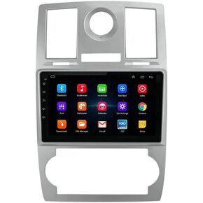 EWLSAC Android 11.0 Double Din Car Stereo for Chrysler 300C 2004-2007 9 بوصة HD شاشة تعمل باللمس سيارة صوت الوسائط المتعددة استقبال مع Carplay Android Auto GPS Radio Navigation Bluetooth Camera، 2+32G in Kuwait