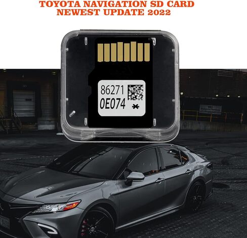 أحدث تحديث للخرائط ANSIKE 2023 86271 0E075 بطاقة الملاحة الصغيرة SD بطاقة الملاحة GPS المتوافقة مع خريطة Toyota USA وكندا in Kuwait