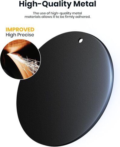 لوحة معدنية TOPK للهاتف، 4 قطع بديلة عالمية للهاتف في السيارة لجميع حاملات هواتف السيارة المغناطيسية in Kuwait