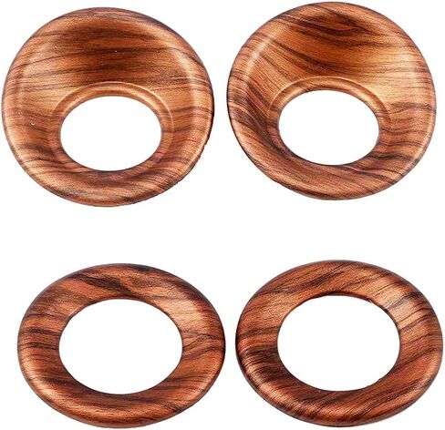 4PCS ABS Carbon Fiber for Honda CRV CR-V 2017-2021 Car Front Rear Door A-Pillar Stereo Speaker Rings, Modified Audio Loudspeaker Sound Cover Trim Decoration Circle Frame Accessories in Saudi Arabia