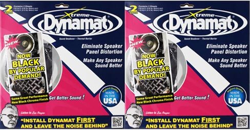 مجموعة سماعات Dynamat Xtreme - خاصية عزل الصوت وتحسين الصوت (عبوة من قطعتين) in Kuwait