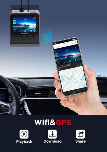 دي دي بي ايه اي كاميرا تابلوه امامية وخلفية بدقة 4 كيه للسيارات Z50 in Kuwait